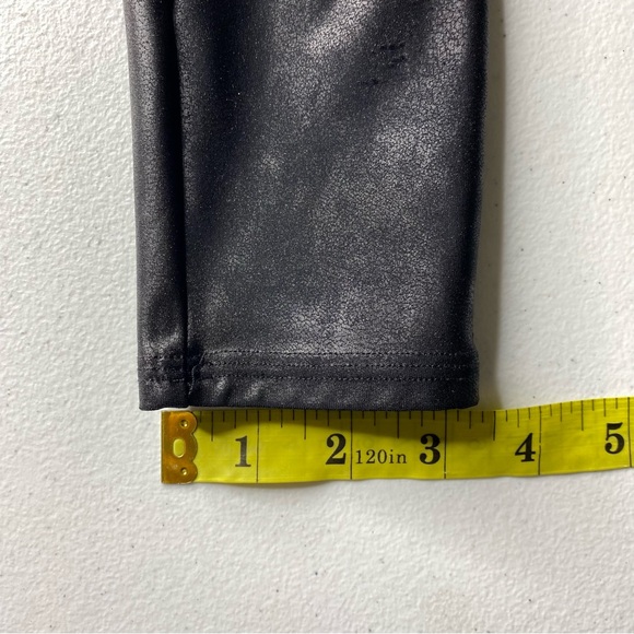 SPANX Faux Leather Leggings Black Size S/P - Picture 14 of 14